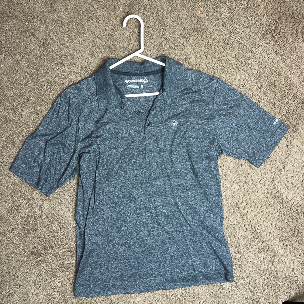 Grey Wolverine Men’s Work Performance Tshirt